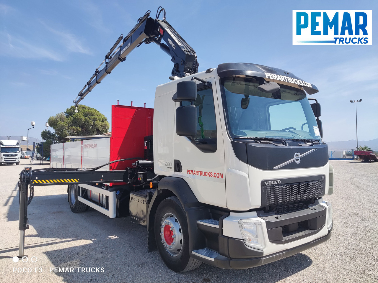 VOLVO FL 280 GRUA CAJA FIJA EURO 6 - Camion grue: photos 4 VOLVO FL 280 GRUA CAJA FIJA EURO 6 - Camion grue: photos 4