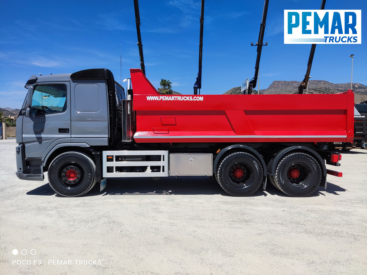 Camion benne VOLVO FM 440 6X4 DUMPER / BASCULANTE: photos 9