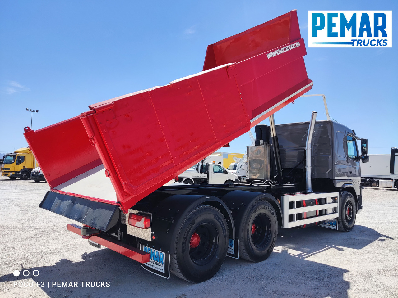 Camion benne VOLVO FM 440 6X4 DUMPER / BASCULANTE: photos 23