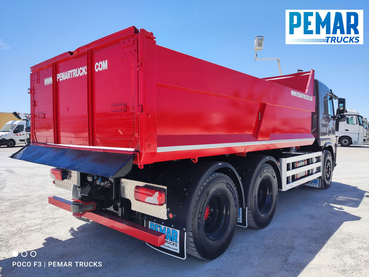 Camion benne VOLVO FM 440 6X4 DUMPER / BASCULANTE: photos 18