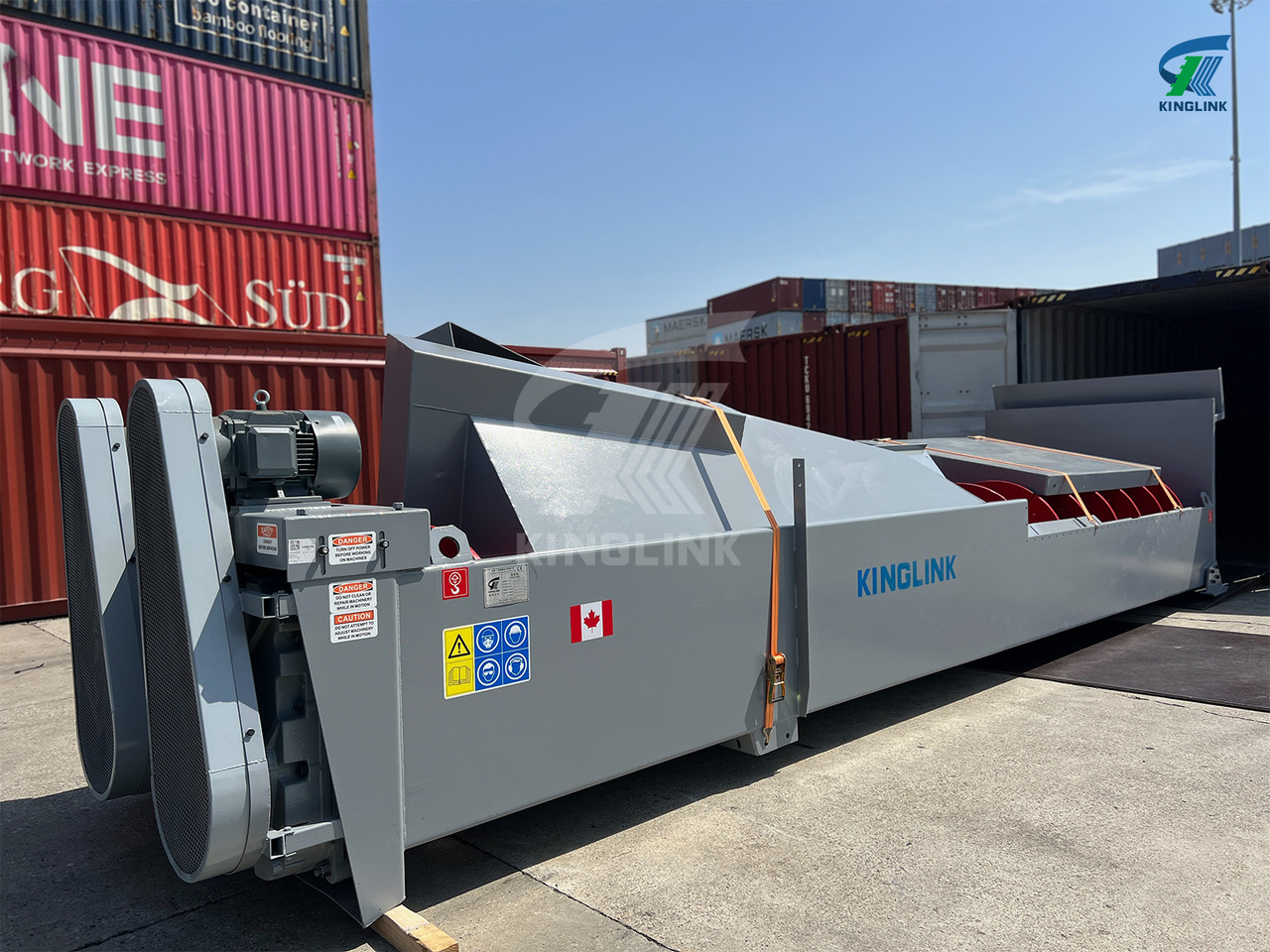 KINGLINK Sandscrew 36'' x 25' | Fine Material Washer | Sand Screw in Canada - Engins de chantier: photos 3 KINGLINK Sandscrew 36'' x 25' | Fine Material Washer | Sand Screw in Canada - Engins de chantier: photos 3