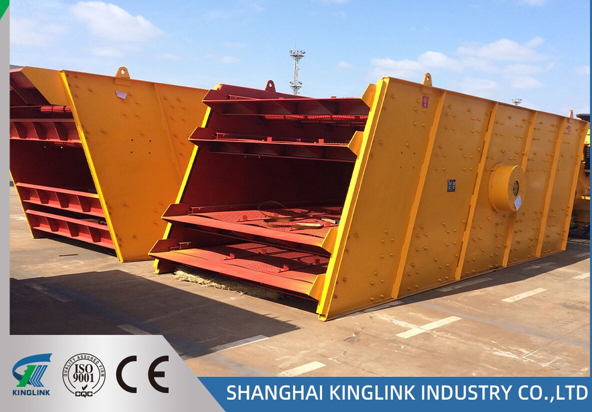 Kinglink 4YK2460 Inclined Vibrating Screen - Crible: photos 1 Kinglink 4YK2460 Inclined Vibrating Screen - Crible: photos 1