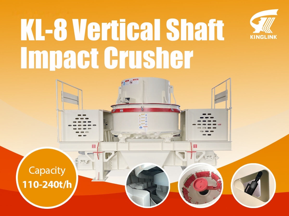 Kinglink KL8 VSI Impact Crusher for making mineral sands - Concasseur à percussion: photos 1 Kinglink KL8 VSI Impact Crusher for making mineral sands - Concasseur à percussion: photos 1