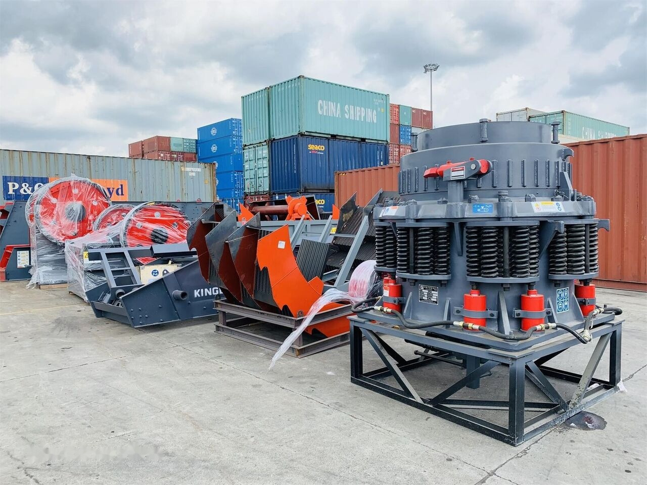 Kinglink KLM1000 Basalt/Granite Stone Cone Crusher | Asphalt batching - Concasseur à cône: photos 2 Kinglink KLM1000 Basalt/Granite Stone Cone Crusher | Asphalt batching - Concasseur à cône: photos 2