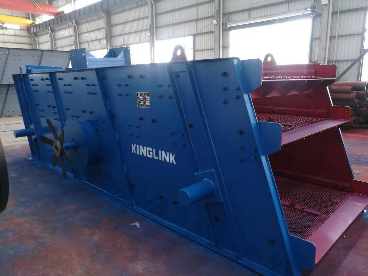 Kinglink Mineral Stone Vibrating Screen 3YK1548 to Chile - Crible: photos 3 Kinglink Mineral Stone Vibrating Screen 3YK1548 to Chile - Crible: photos 3