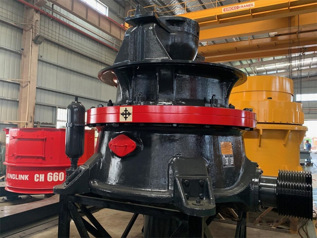 Kinglink Sandvik type Hydraulic Cone Crusher CH660 | Diabase - Concasseur à cône: photos 2 Kinglink Sandvik type Hydraulic Cone Crusher CH660 | Diabase - Concasseur à cône: photos 2