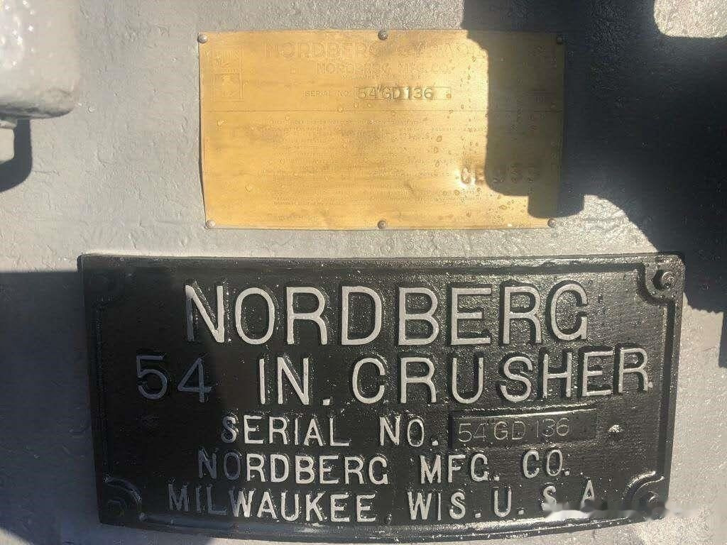 Nordberg 54 IN Cone Crusher - Concasseur à cône: photos 2 Nordberg 54 IN Cone Crusher - Concasseur à cône: photos 2