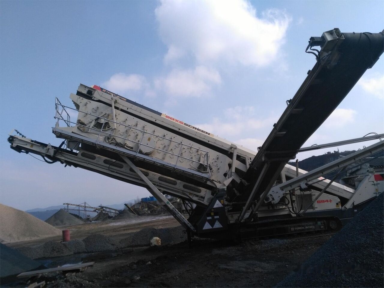 Crible Terex 694+ Mobile screening machine: photos 6
