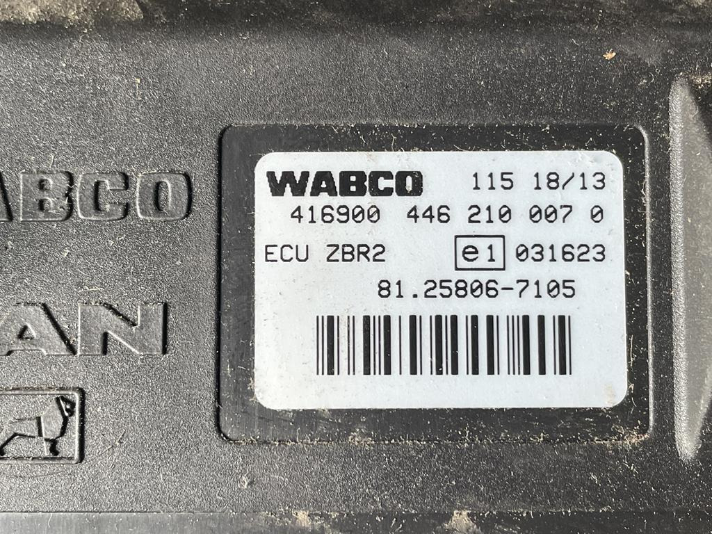 WABCO ECU ZBR2 FOR MAN - 81.25806.7105 - Bloc de gestion pour Camion: photos 2 WABCO ECU ZBR2 FOR MAN - 81.25806.7105 - Bloc de gestion pour Camion: photos 2