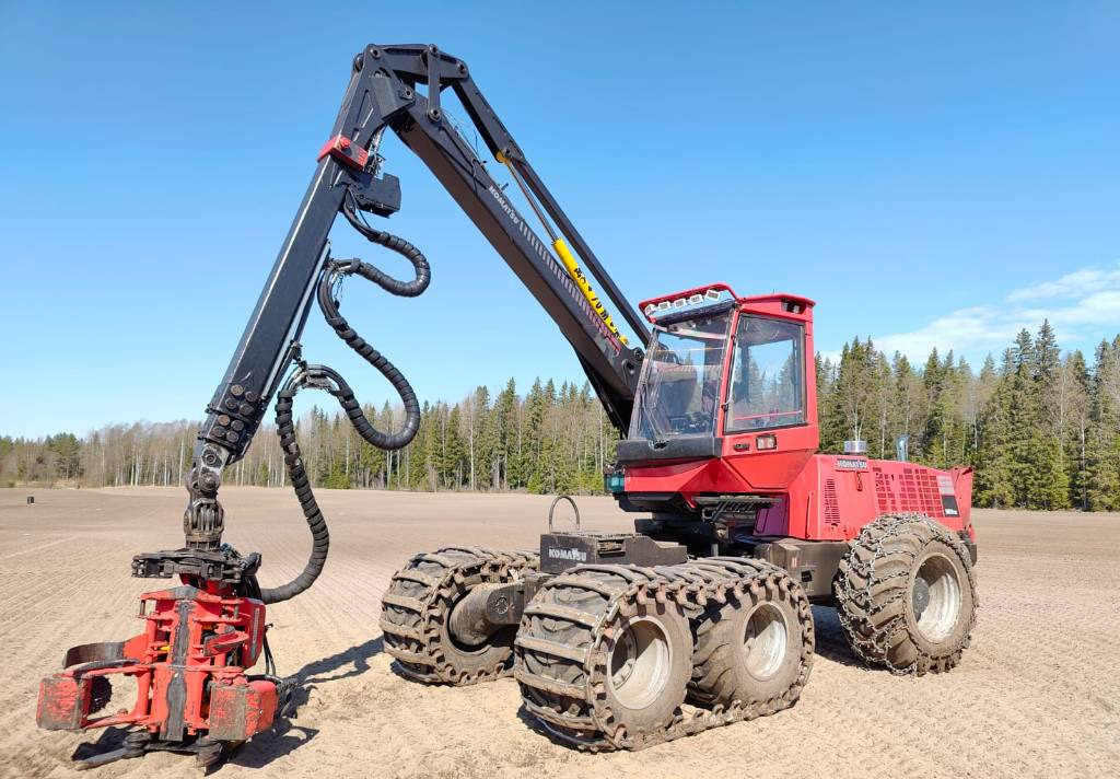 Abatteuse Komatsu 901 TX: photos 1