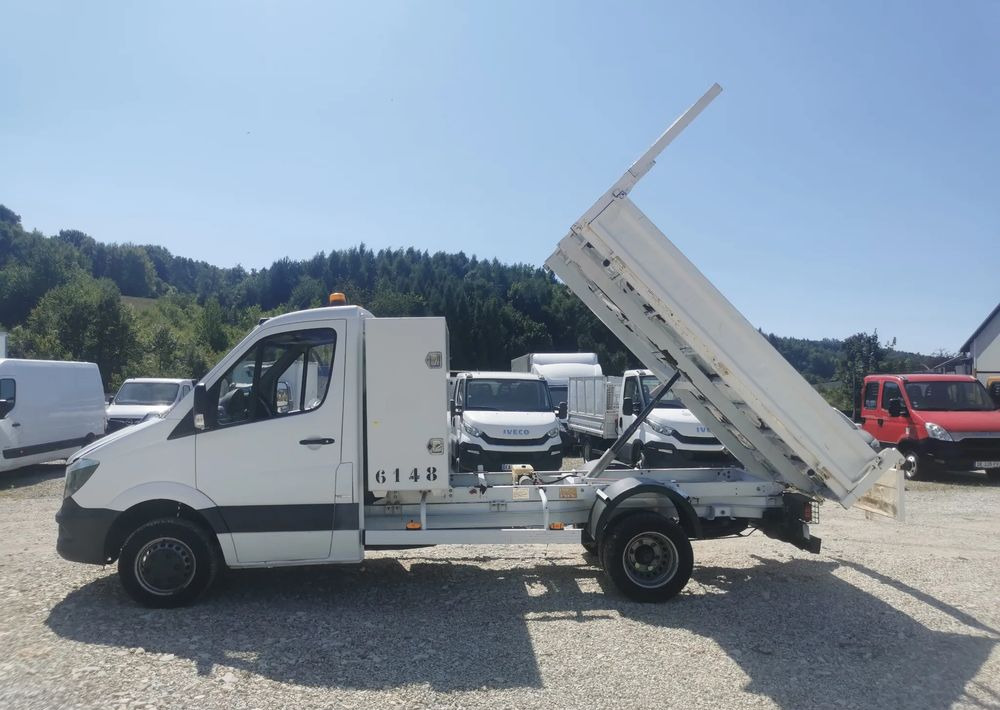 Utilitaire benne Mercedes-Benz Sprinter 514 kiper Wywrotka blizniak 2.2CDI - 140KM skrzynka sprowadzony: photos 6