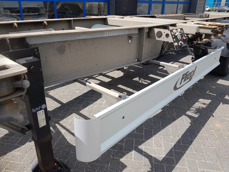 Semi-remorque porte-conteneur/ Caisse mobile Fliegl SDS 380 MULTI BPW Disc Lift axle: photos 7