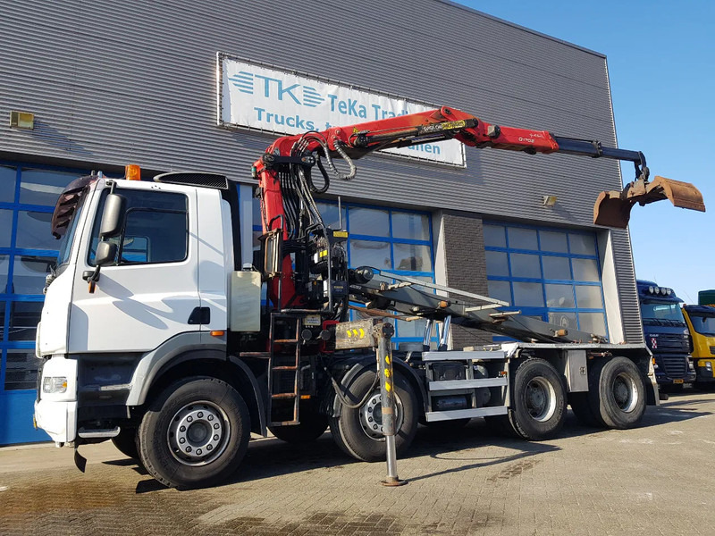 Ginaf X 4241 S 8x4 NCH Z-Crane Epsilon Palfinger Q170Z88 - Camion - système de câble, Camion grue: photos 1 Ginaf X 4241 S 8x4 NCH Z-Crane Epsilon Palfinger Q170Z88 - Camion - système de câble, Camion grue: photos 1