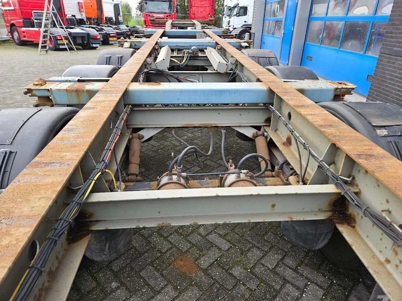 Semi-remorque porte-conteneur/ Caisse mobile Krone SDC 27 04B BPW Drum brakes: photos 20 Semi-remorque porte-conteneur/ Caisse mobile Krone SDC 27 04B BPW Drum brakes: photos 20