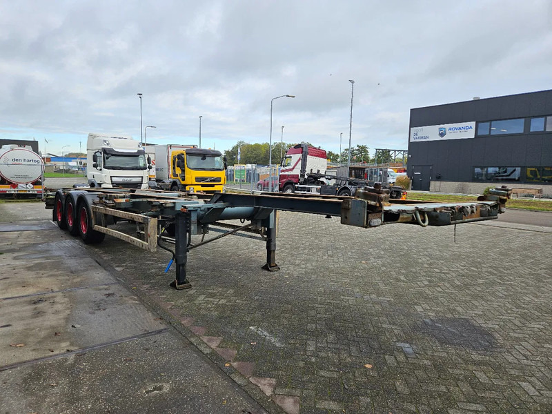 Semi-remorque porte-conteneur/ Caisse mobile Krone SDC 27 04B BPW Drum brakes: photos 7 Semi-remorque porte-conteneur/ Caisse mobile Krone SDC 27 04B BPW Drum brakes: photos 7