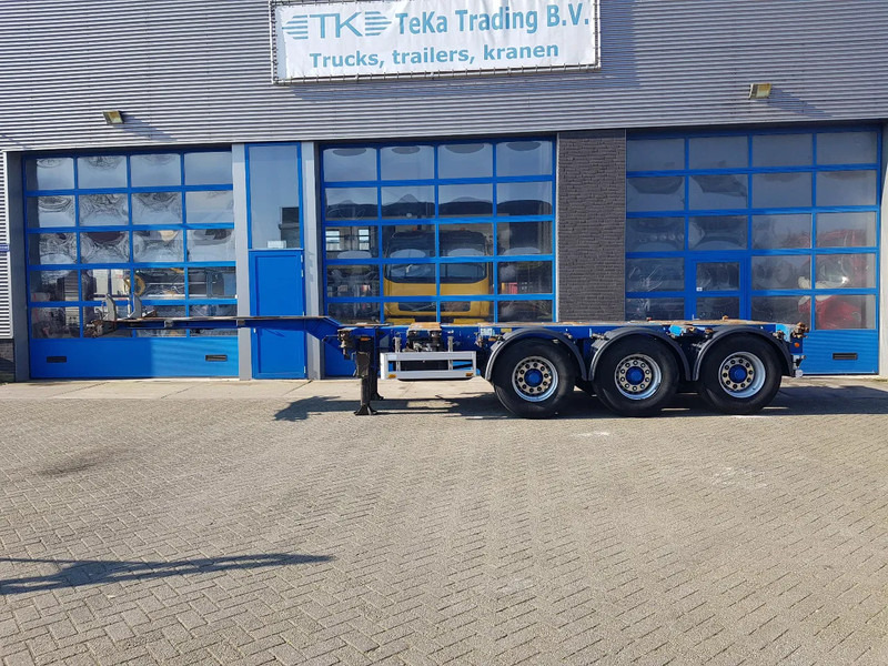 Pacton T3-010 Multi chassis Liftas BPW drum - Semi-remorque porte-conteneur/ Caisse mobile: photos 3 Pacton T3-010 Multi chassis Liftas BPW drum - Semi-remorque porte-conteneur/ Caisse mobile: photos 3