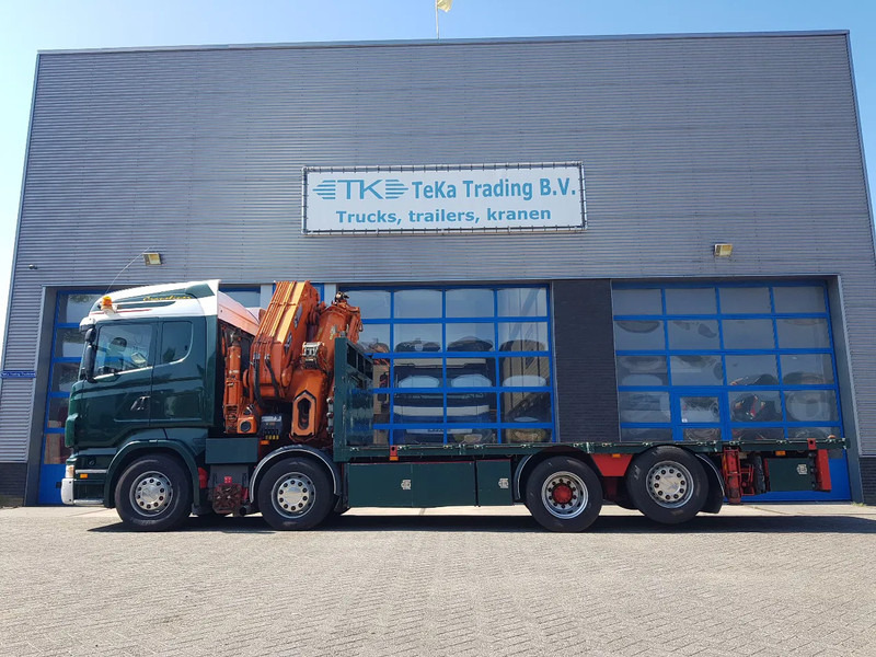 Scania R420 8x2 HIAB 800E-7 Hipro 80 ton/meter Winch Retarder - Camion grue: photos 5 Scania R420 8x2 HIAB 800E-7 Hipro 80 ton/meter Winch Retarder - Camion grue: photos 5