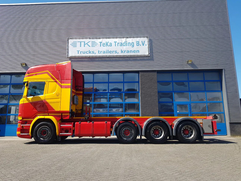 Scania R450 8x2 Topline ADR EX/II, EX/III, FL en AT SCR only - Camion porte-conteneur/ Caisse mobile: photos 3 Scania R450 8x2 Topline ADR EX/II, EX/III, FL en AT SCR only - Camion porte-conteneur/ Caisse mobile: photos 3