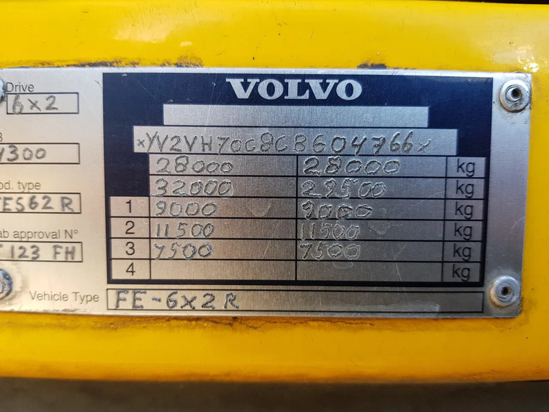 Volvo FE 300 EEV 6X2 Retarder Pto 234.000 KM en crédit-bail Volvo FE 300 EEV 6X2 Retarder Pto 234.000 KM: photos 19