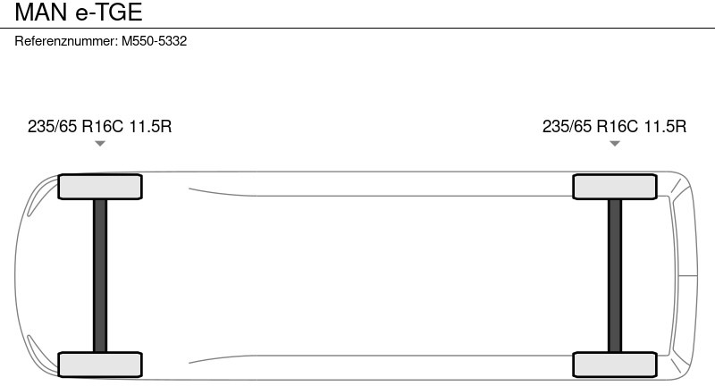 MAN E-TGE - Fourgon utilitaire, Utilitaire électrique: photos 2 MAN E-TGE - Fourgon utilitaire, Utilitaire électrique: photos 2