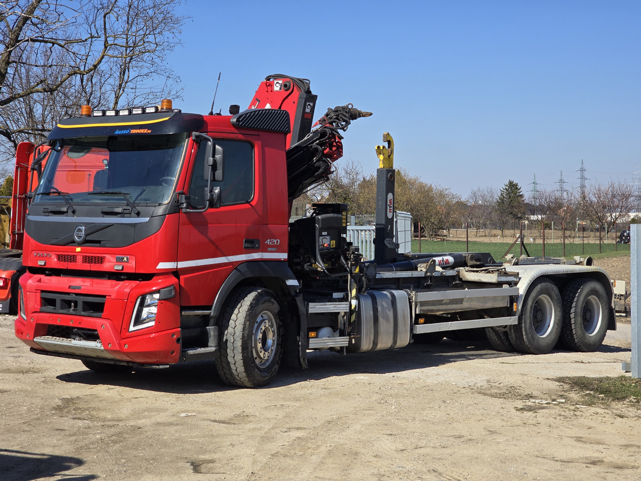 VOLVO FMX 420 6X4 / HIAB 144B-hiduo / hook SPECIAL PRICE ONLY THIS YEAR - Camion ampliroll, Camion grue: photos 2 VOLVO FMX 420 6X4 / HIAB 144B-hiduo / hook SPECIAL PRICE ONLY THIS YEAR - Camion ampliroll, Camion grue: photos 2
