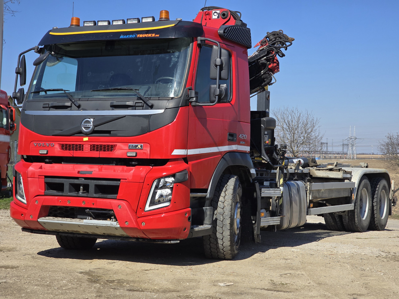 VOLVO FMX 420 6X4 / HIAB 144B-hiduo / hook SPECIAL PRICE ONLY THIS YEAR - Camion ampliroll, Camion grue: photos 1 VOLVO FMX 420 6X4 / HIAB 144B-hiduo / hook SPECIAL PRICE ONLY THIS YEAR - Camion ampliroll, Camion grue: photos 1