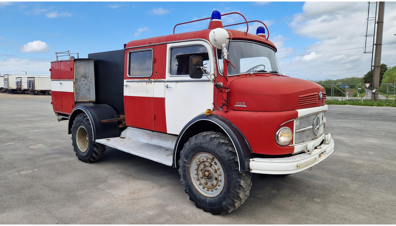 Mercedes-Benz 1113 4X4 new tank - Camion de pompier: photos 2 Mercedes-Benz 1113 4X4 new tank - Camion de pompier: photos 2