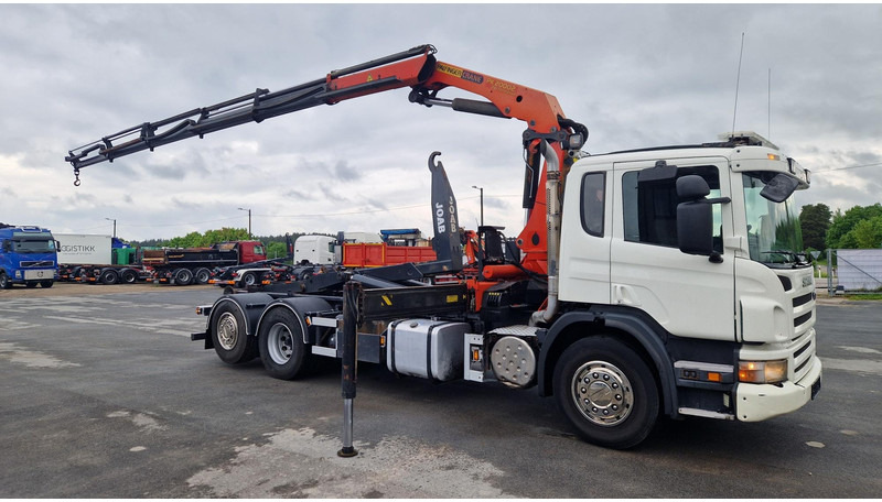 Scania P380 6X2*4 Palfinger PK20002 - Camion ampliroll, Camion grue: photos 2 Scania P380 6X2*4 Palfinger PK20002 - Camion ampliroll, Camion grue: photos 2