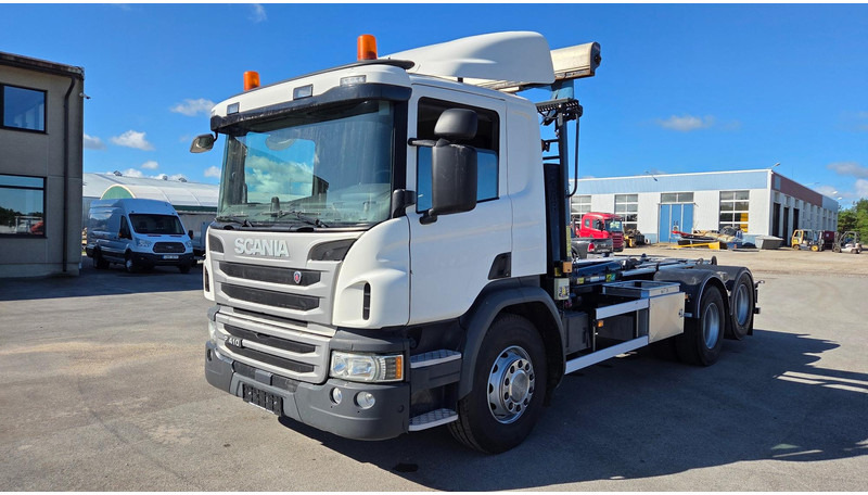 Scania P410 6X2 - Camion ampliroll: photos 1 Scania P410 6X2 - Camion ampliroll: photos 1