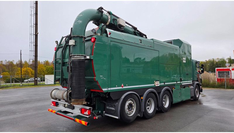 Scania P450 8X4*4 - Camion hydrocureur: photos 3 Scania P450 8X4*4 - Camion hydrocureur: photos 3