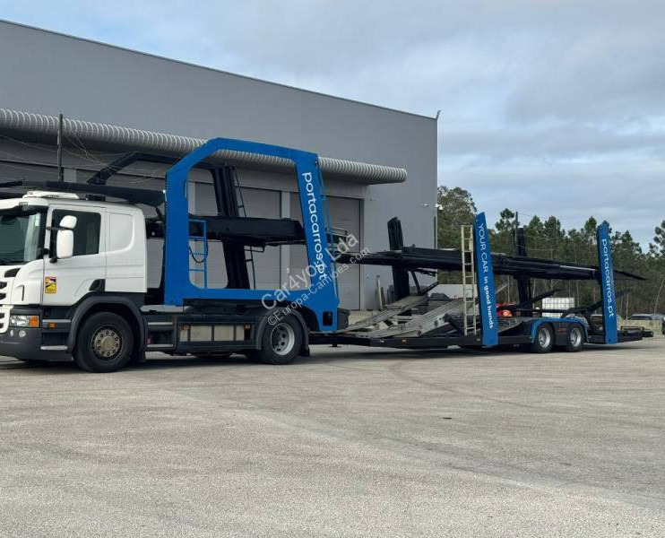 Scania P 450 - Camion porte-voitures: photos 1 Scania P 450 - Camion porte-voitures: photos 1