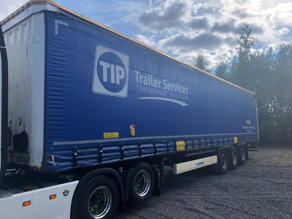 Krone vyökapellikärry - Semi-remorque rideaux coulissants: photos 1 Krone vyökapellikärry - Semi-remorque rideaux coulissants: photos 1