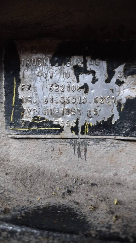 MAN HY-1350 takaperä 3,70 - Essieu et pièces pour Camion: photos 4 MAN HY-1350 takaperä 3,70 - Essieu et pièces pour Camion: photos 4