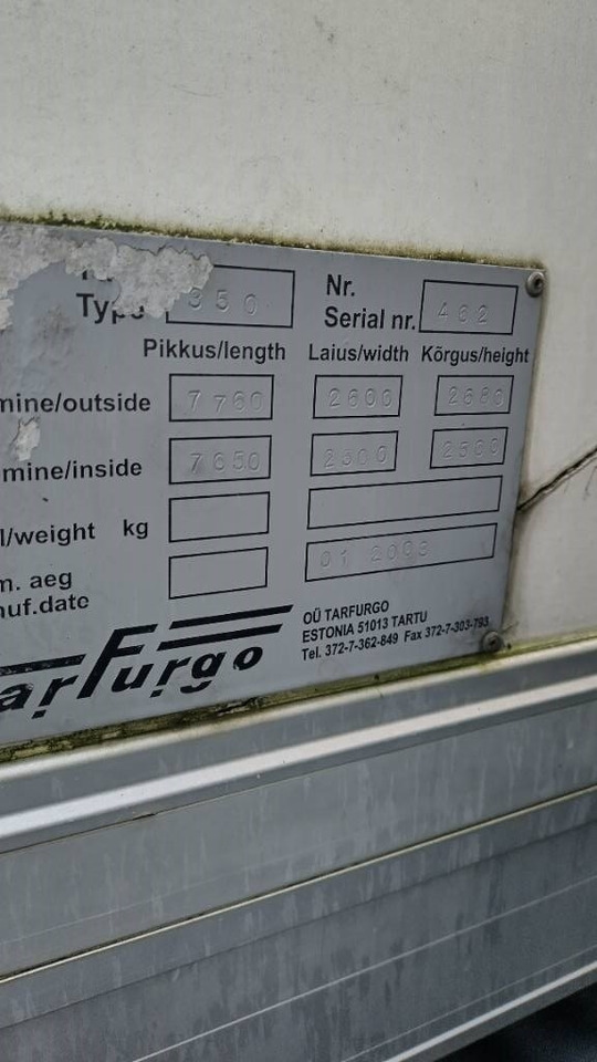 Scania P94 kokosivuaukeva kori+pl-nostin - Camion fourgon: photos 4 Scania P94 kokosivuaukeva kori+pl-nostin - Camion fourgon: photos 4