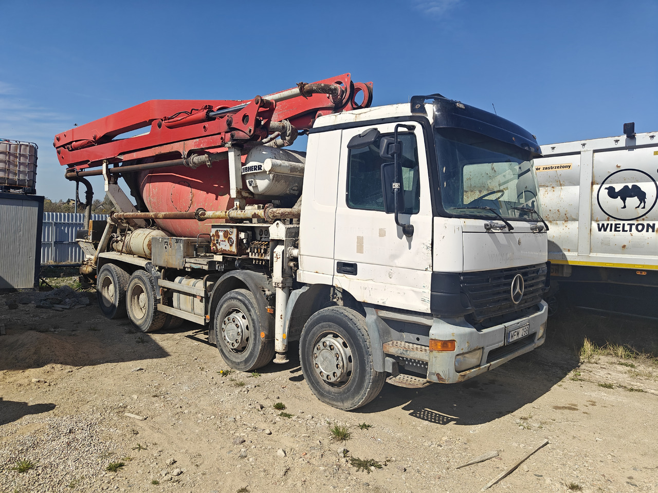 Mercedes Benz Actros - Bétonnière: photos 1 Mercedes Benz Actros - Bétonnière: photos 1