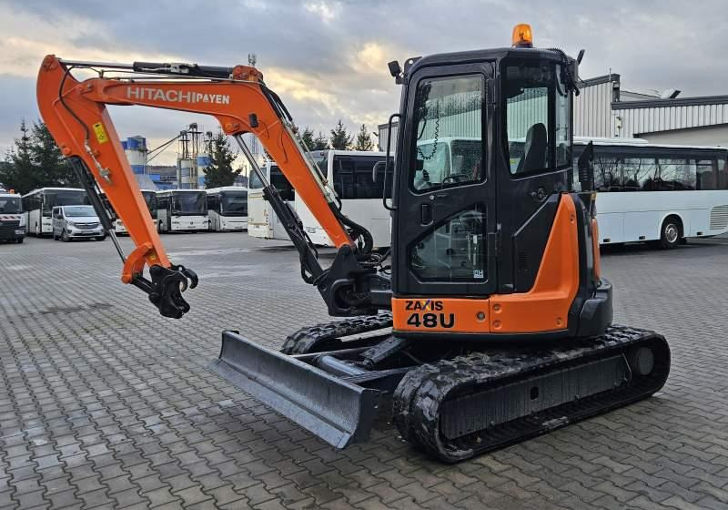 Hitachi ZX48U-5A CLR / 3 ŁYŻKI / SPROWADZONA / 2 300 MTH - Pelle sur chenille: photos 1 Hitachi ZX48U-5A CLR / 3 ŁYŻKI / SPROWADZONA / 2 300 MTH - Pelle sur chenille: photos 1