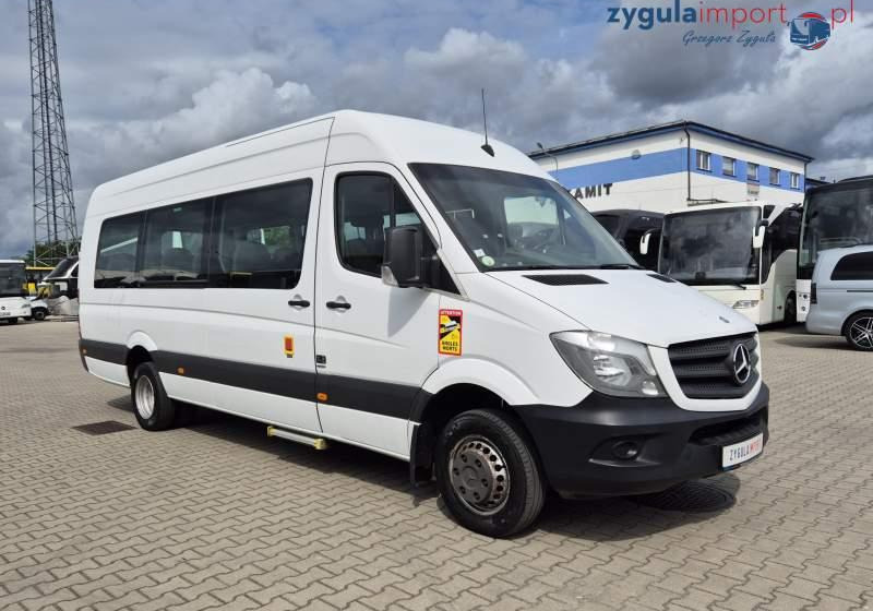 Mercedes-Benz SPRINTER TRANSFER / SPROWADZONY/ EURO 6 - Minibus, Transport de personnes: photos 1 Mercedes-Benz SPRINTER TRANSFER / SPROWADZONY/ EURO 6 - Minibus, Transport de personnes: photos 1