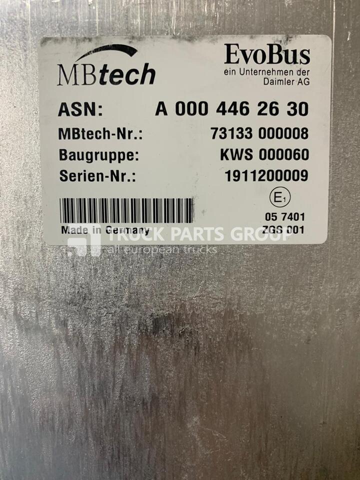 MERCEDES BENZ Citaro 1, Citaro 2, Conecto, Integro, Intouro, O350, Tourismo, Travego, EVOBUS, BUS, ASN unit 0004462630, KWS 000060, MB Tech, EVOBUS Daimler AG - Bloc de gestion pour Bus: photos 1 MERCEDES BENZ Citaro 1, Citaro 2, Conecto, Integro, Intouro, O350, Tourismo, Travego, EVOBUS, BUS, ASN unit 0004462630, KWS 000060, MB Tech, EVOBUS Daimler AG - Bloc de gestion pour Bus: photos 1