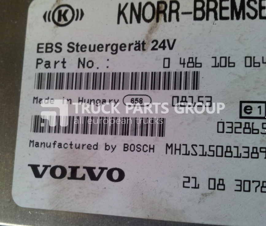 VOLVO FH13, FM13, EURO 4, EURO 5, EDC, ECU, EBS control unit, electron control unit - Bloc de gestion pour Camion: photos 5 VOLVO FH13, FM13, EURO 4, EURO 5, EDC, ECU, EBS control unit, electron control unit - Bloc de gestion pour Camion: photos 5