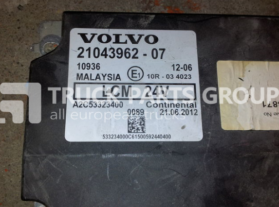 VOLVO FH13, FM13, EURO4 ,EURO5, LCM lightning control unit 21043962, 2 control unit - Bloc de gestion pour Camion: photos 2 VOLVO FH13, FM13, EURO4 ,EURO5, LCM lightning control unit 21043962, 2 control unit - Bloc de gestion pour Camion: photos 2