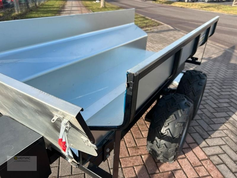 Benne agricole neuf Vemac ATV Anhänger 1200kg Heckkipper Kipper Tandem Quad Traktor NEU: photos 8