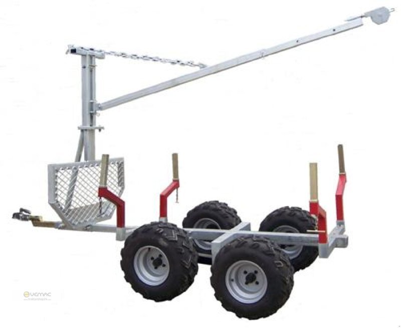 Vemac ATV Quad 2ton Rückewagen Holzrückewagen Forst Kran Traktor - Remorque forestière: photos 1 Vemac ATV Quad 2ton Rückewagen Holzrückewagen Forst Kran Traktor - Remorque forestière: photos 1