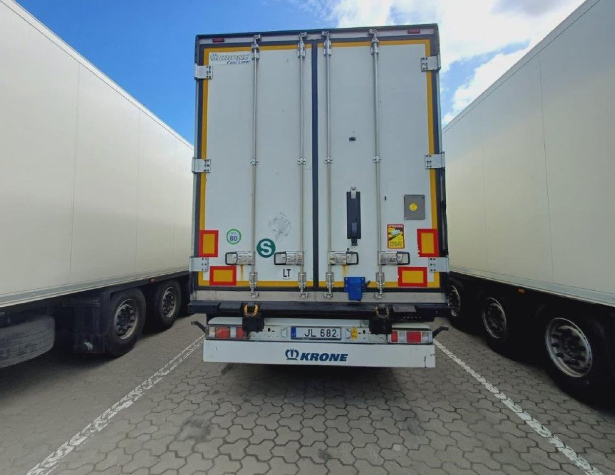 2018 Krone SDR Double Deck Cool Liner FP45 ThermoKing SLXi 300 Lifting Axle - Semi-remorque frigorifique: photos 3 2018 Krone SDR Double Deck Cool Liner FP45 ThermoKing SLXi 300 Lifting Axle - Semi-remorque frigorifique: photos 3