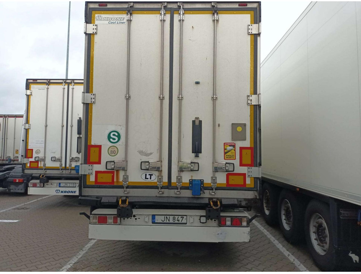 2018 Krone SDR Double Deck Cool Liner FP60 ThermoKing SLXi 300 Lifting Axle - Semi-remorque frigorifique: photos 2 2018 Krone SDR Double Deck Cool Liner FP60 ThermoKing SLXi 300 Lifting Axle - Semi-remorque frigorifique: photos 2