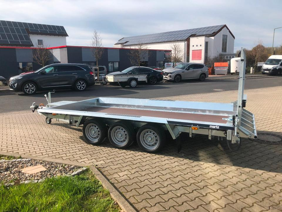 Remorque porte engin Martz 3-Achs Anhänger Maschinen Tieflader 3500KG *INKL.19% MWST*100KMH*SOFORT!*: photos 6