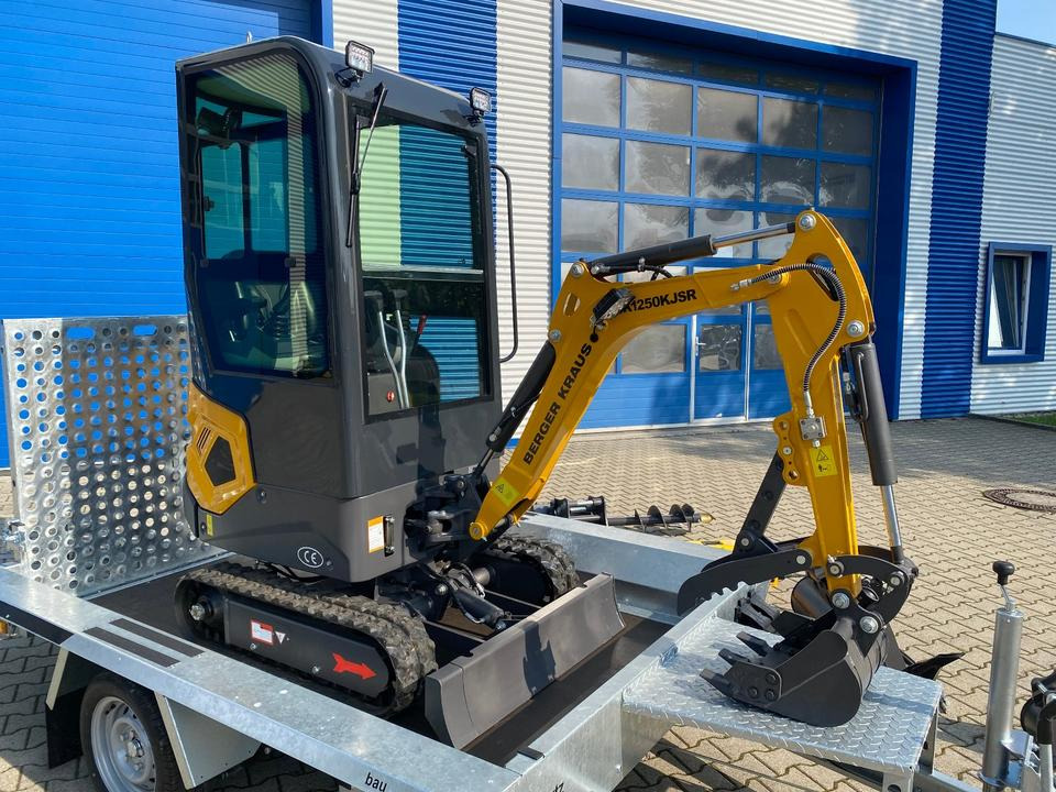 Mini pelle Minibagger BK1250KJSR + Tieflader + Zubehör *INKL.19% MWST*BERGER KRAUS*VERSTELLFAHRWERK* KUBOTA*SOFORT!*: photos 7