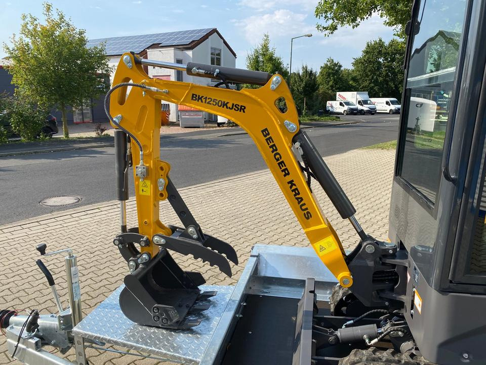 Mini pelle Minibagger BK1250KJSR + Tieflader + Zubehör *INKL.19% MWST*BERGER KRAUS*VERSTELLFAHRWERK* KUBOTA*SOFORT!*: photos 8
