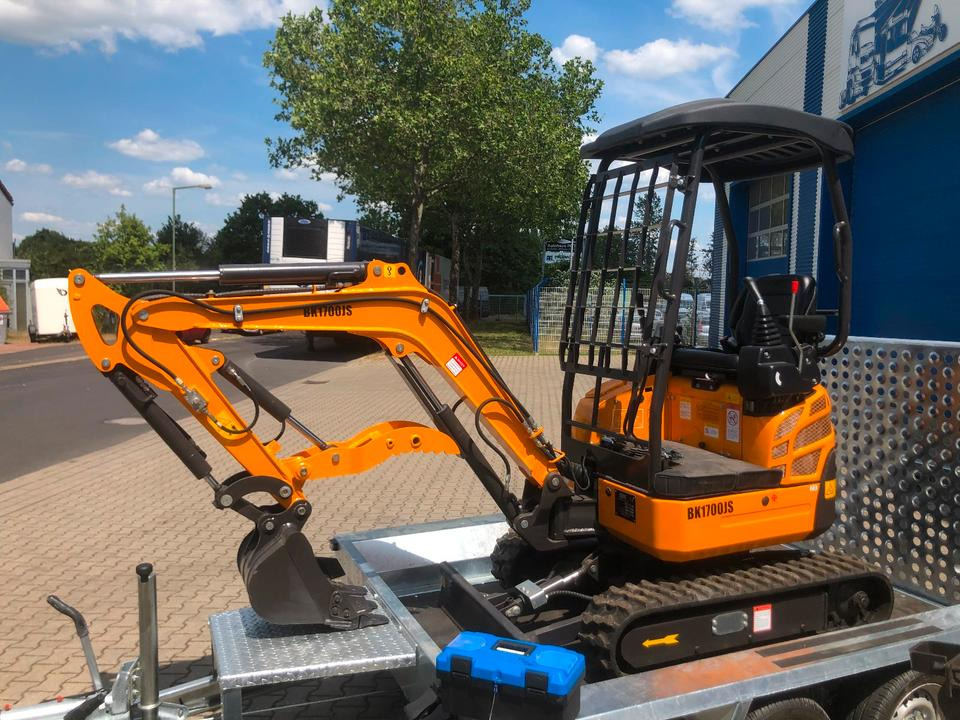 Minibagger BK1700JS +Tieflader +Zubehör *INKL.19% MWST*BERGER KRAUS*KUBOTA*JOYST*SOFORT! - Mini pelle, Remorque: photos 5 Minibagger BK1700JS +Tieflader +Zubehör *INKL.19% MWST*BERGER KRAUS*KUBOTA*JOYST*SOFORT! - Mini pelle, Remorque: photos 5