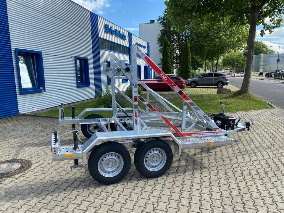 TA-NO Kabeltrommel-Anhänger 3500KG E-Winde * INKL.19% MWST* Kabelanhänger Sofort Verfügbar! - Remorque porte-touret: photos 4 TA-NO Kabeltrommel-Anhänger 3500KG E-Winde * INKL.19% MWST* Kabelanhänger Sofort Verfügbar! - Remorque porte-touret: photos 4