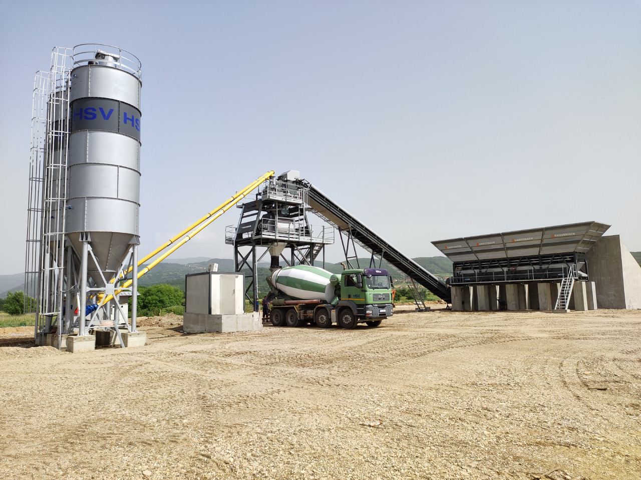 Constmach 160 m³/h Stationary Concrete Batching Plant - Centrale à béton: photos 2 Constmach 160 m³/h Stationary Concrete Batching Plant - Centrale à béton: photos 2